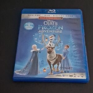 Disney Frozen Adventure Blu-ray with Blue Case